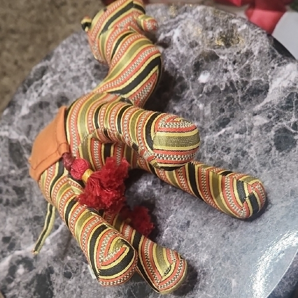 Striped Camel Plush with Saddle - Picture 5 of 6